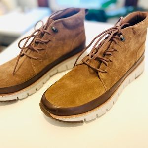 Cole Haan Grand OS Seude Boots NWOT